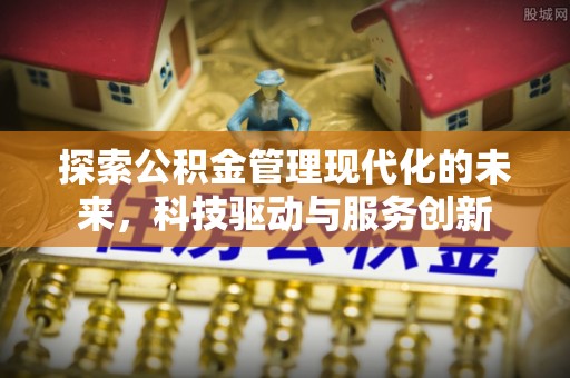 柳江探索公积金管理现代化的未来，科技驱动与服务创新