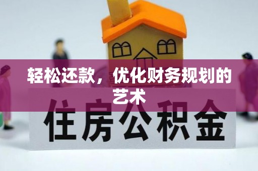 柳江轻松还款，优化财务规划的艺术