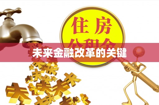 柳江未来金融改革的关键