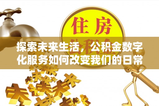 柳江探索未来生活，公积金数字化服务如何改变我们的日常