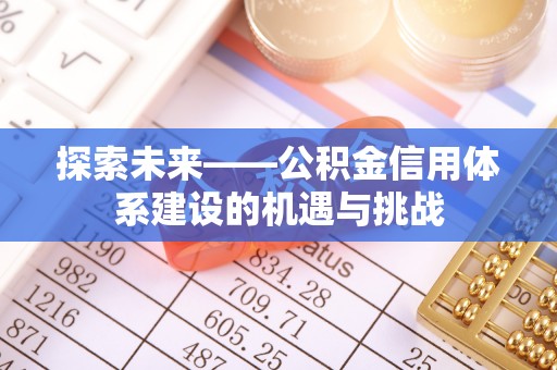 柳江探索未来——公积金信用体系建设的机遇与挑战