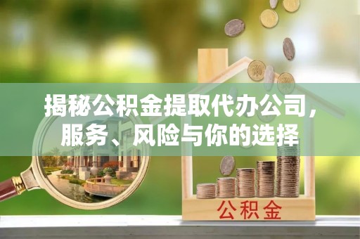 柳江揭秘公积金提取代办公司，服务、风险与你的选择